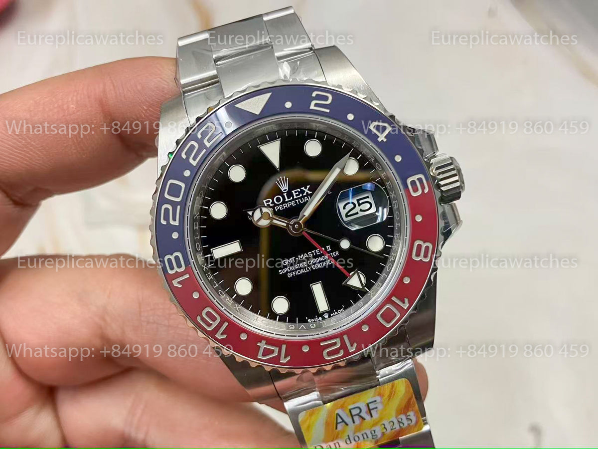 ARF Rolex GMT Master II M126710BLRO-0001 GMT Pepsi ARF Factory Newest Version