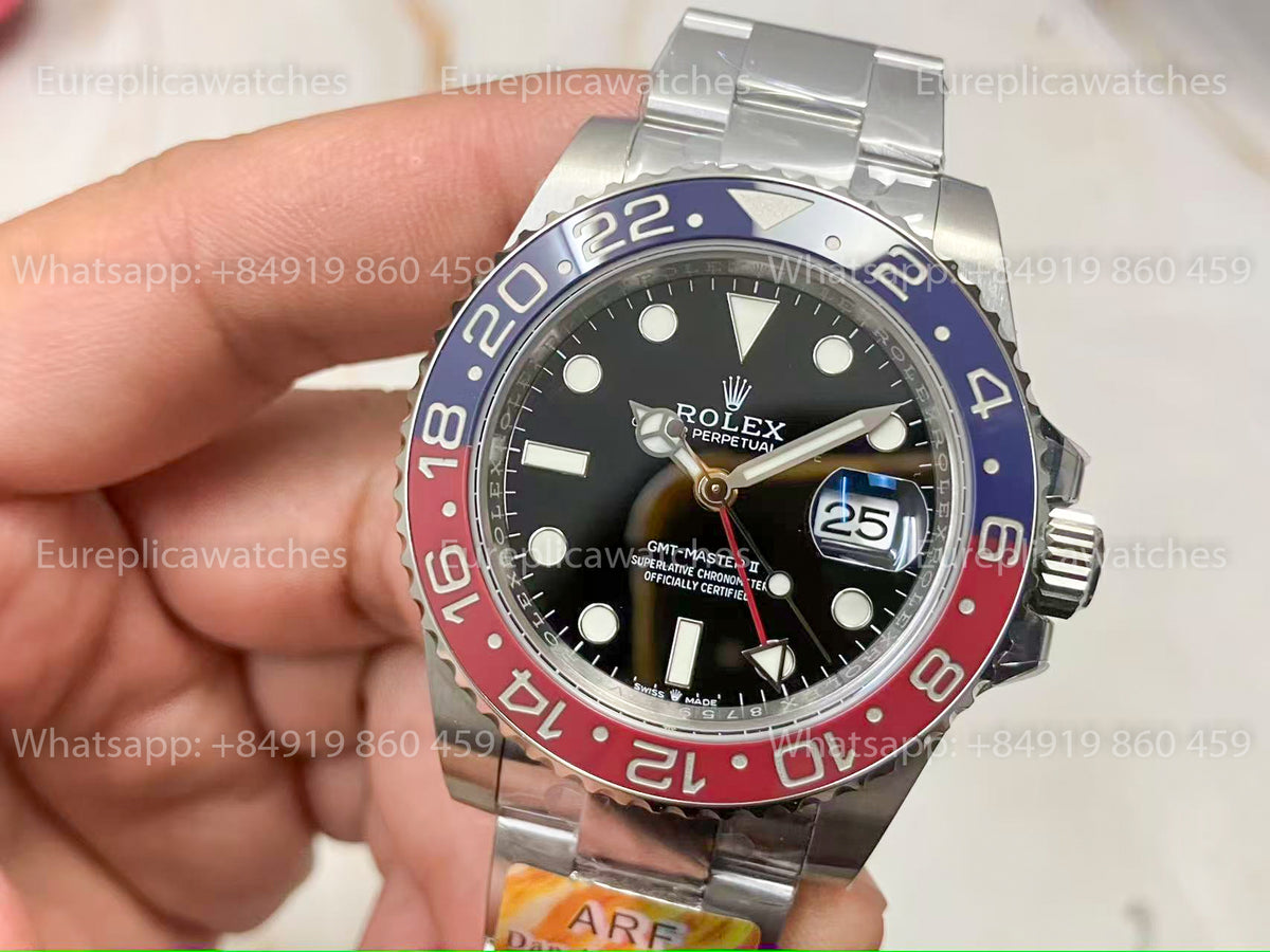 ARF Rolex GMT Master II M126710BLRO-0001 GMT Pepsi ARF Factory Newest Version