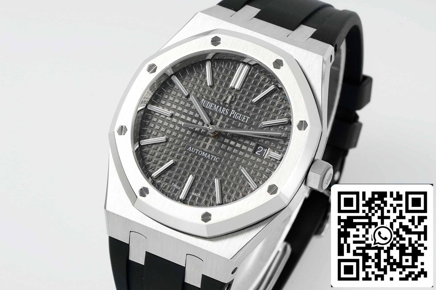 Audemars Piguet Royal Oak 15400OR APS Factory V3 1:1 Best Edition 3120 Uhrwerk Graues Zifferblatt 