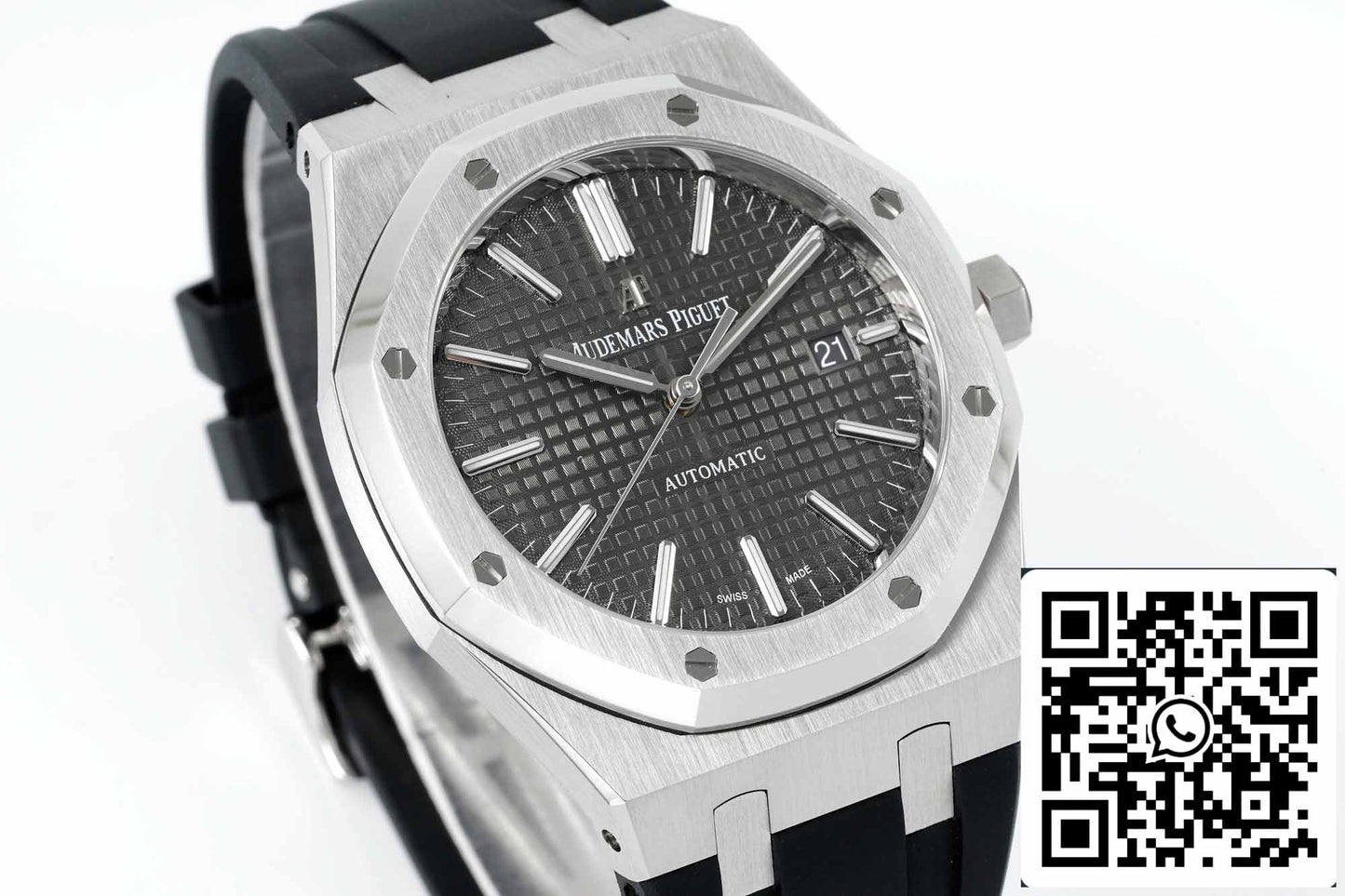 Audemars Piguet Royal Oak 15400OR APS Factory V3 1:1 Best Edition 3120 Uhrwerk Graues Zifferblatt 