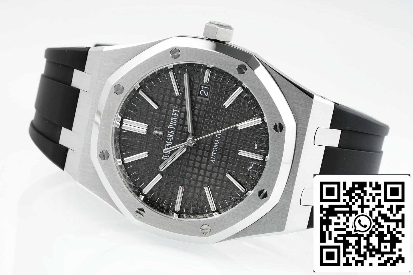 Audemars Piguet Royal Oak 15400OR APS Factory V3 1:1 Best Edition 3120 Uhrwerk Graues Zifferblatt 