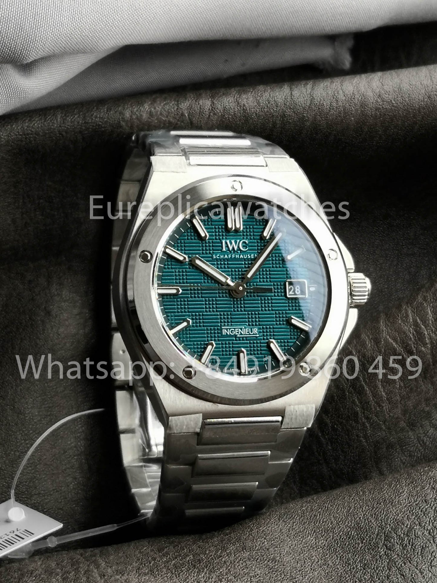 IWC Ingenieur Automatik IW328903 Uhr 40mm 1:1 Bester Klon V7 Factory grünes Zifferblatt