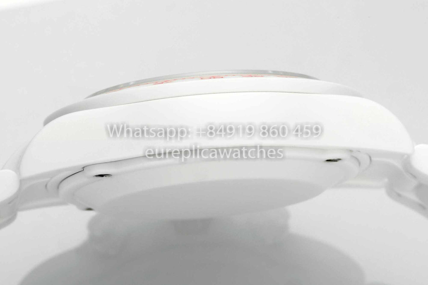 AET REMOULD Custom Rolex Daytona Weißes Keramikgehäuse Rosa Zifferblatt 1:1 Bester Klon N6F Fabrik