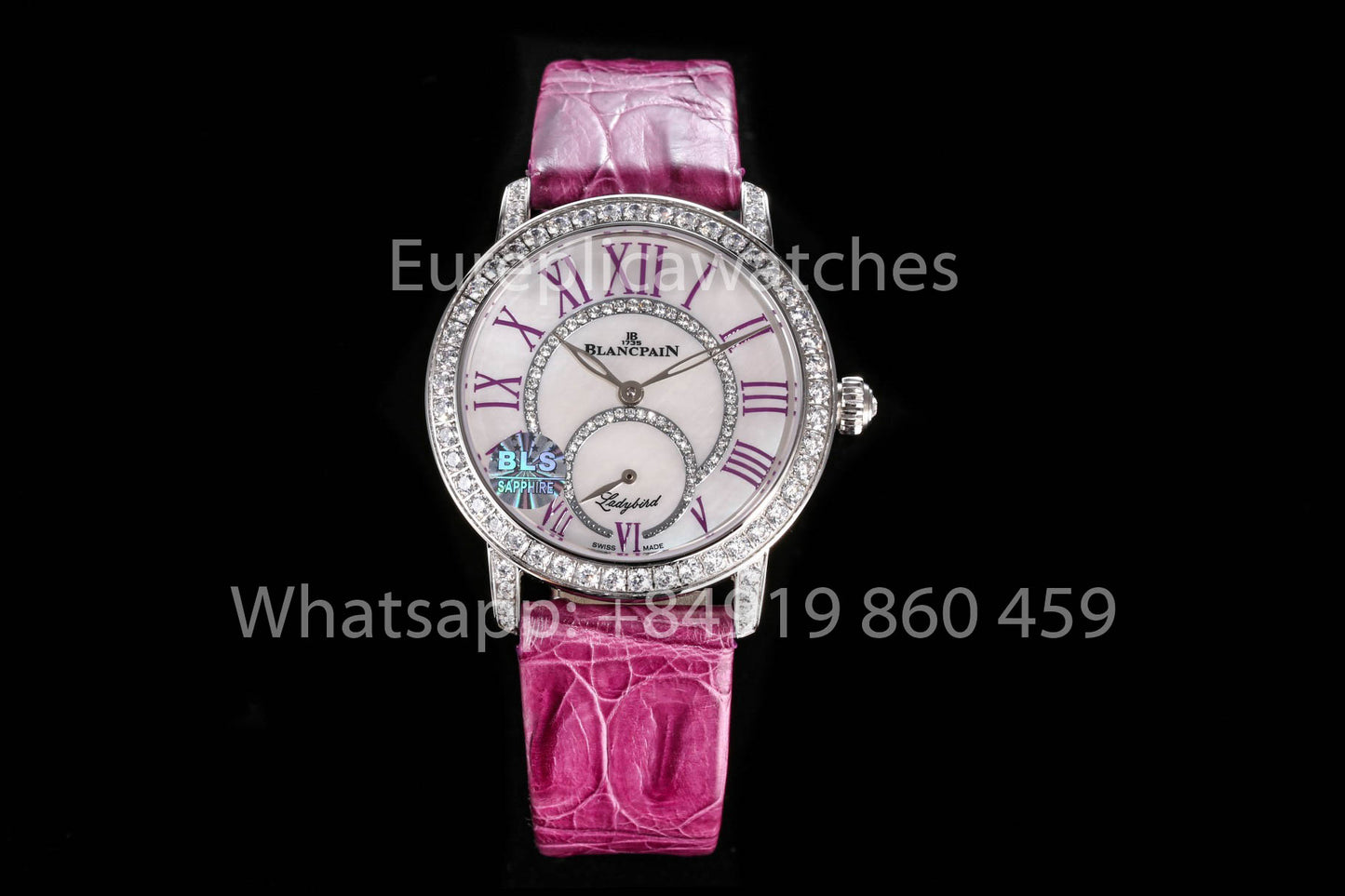 BLANCPAIN LADYBIRD COLORS PHASES DE LUNA BLS Factory 1:1 Bestes Clone-Perlmutt-Zifferblatt