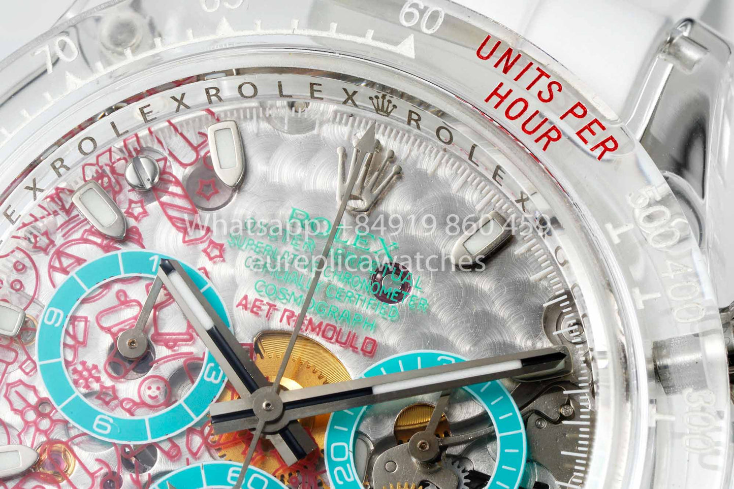 AET REMOULD Rolex Daytona "XMAS" Saphire 1:1 Bester Klon N6F Fabrik