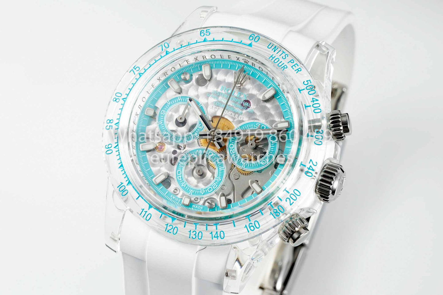 AET REMOULD Rolex Daytona „Abu Dhabi Blue“ Saphire 1:1 Bester Klon N6F Factory