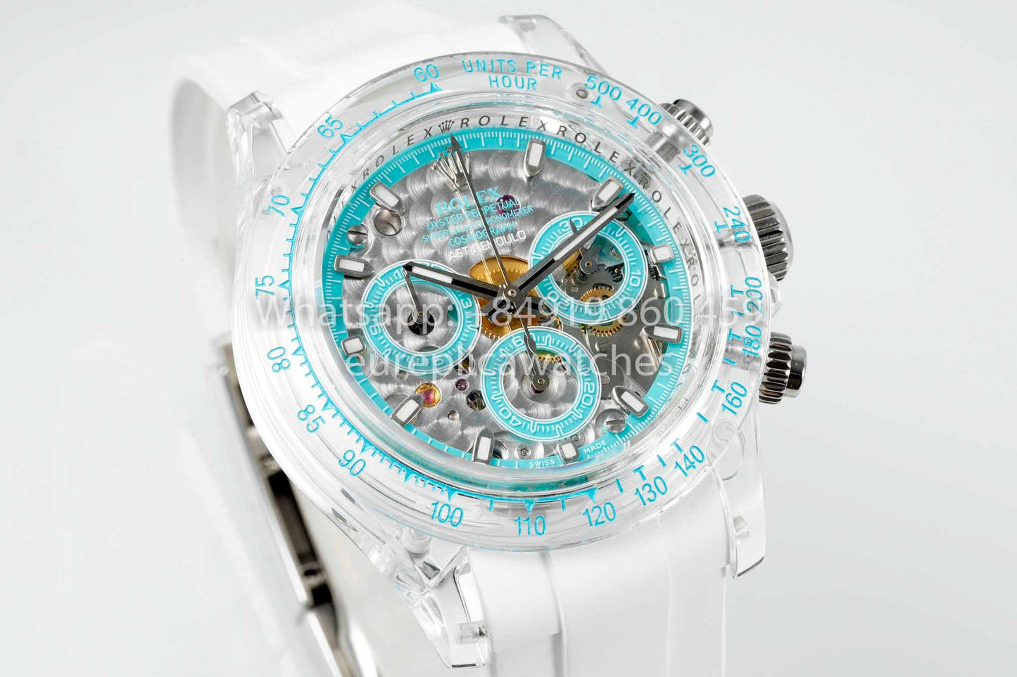 AET REMOULD Rolex Daytona „Abu Dhabi Blue“ Saphire 1:1 Bester Klon N6F Factory