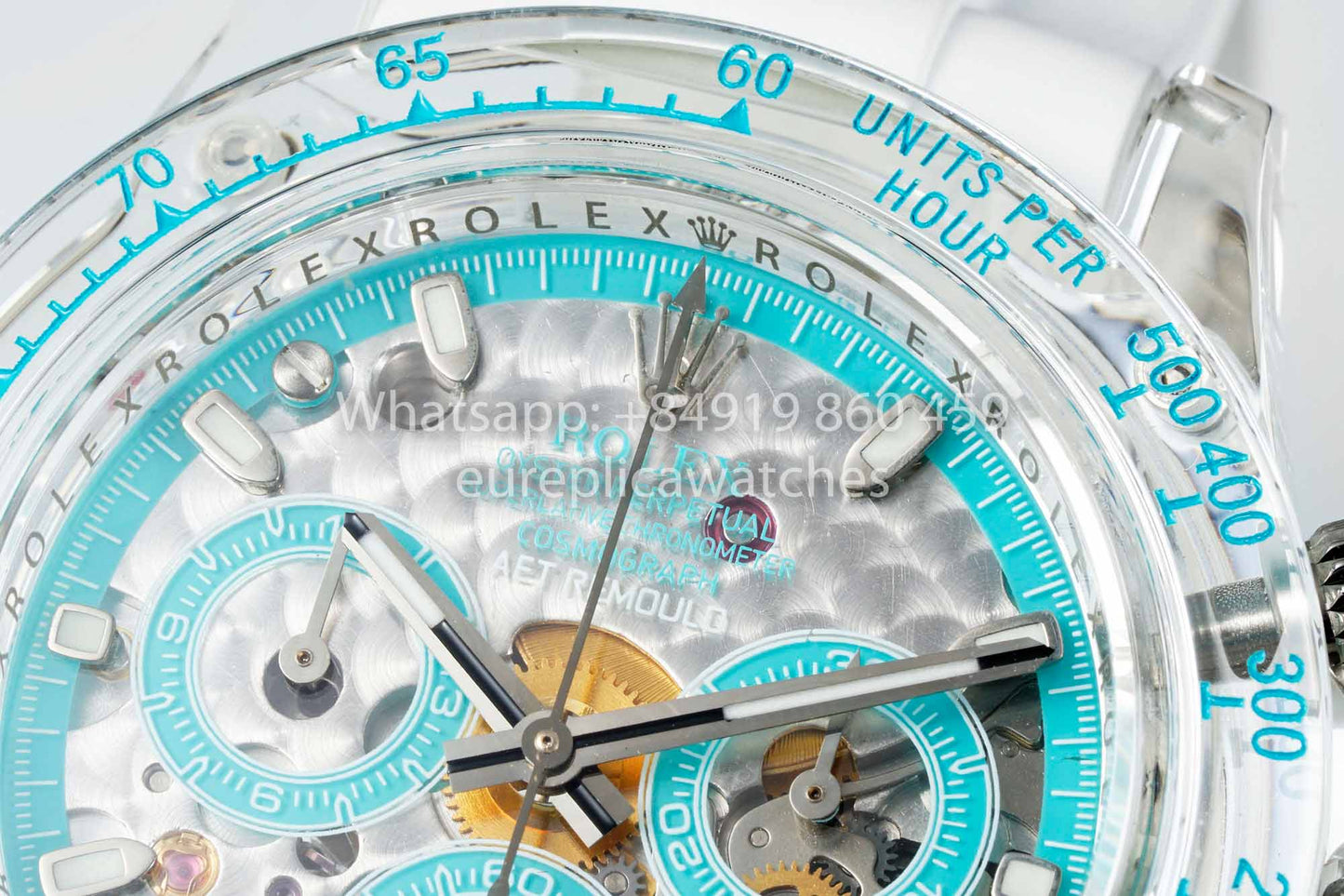 AET REMOULD Rolex Daytona „Abu Dhabi Blue“ Saphire 1:1 Bester Klon N6F Factory