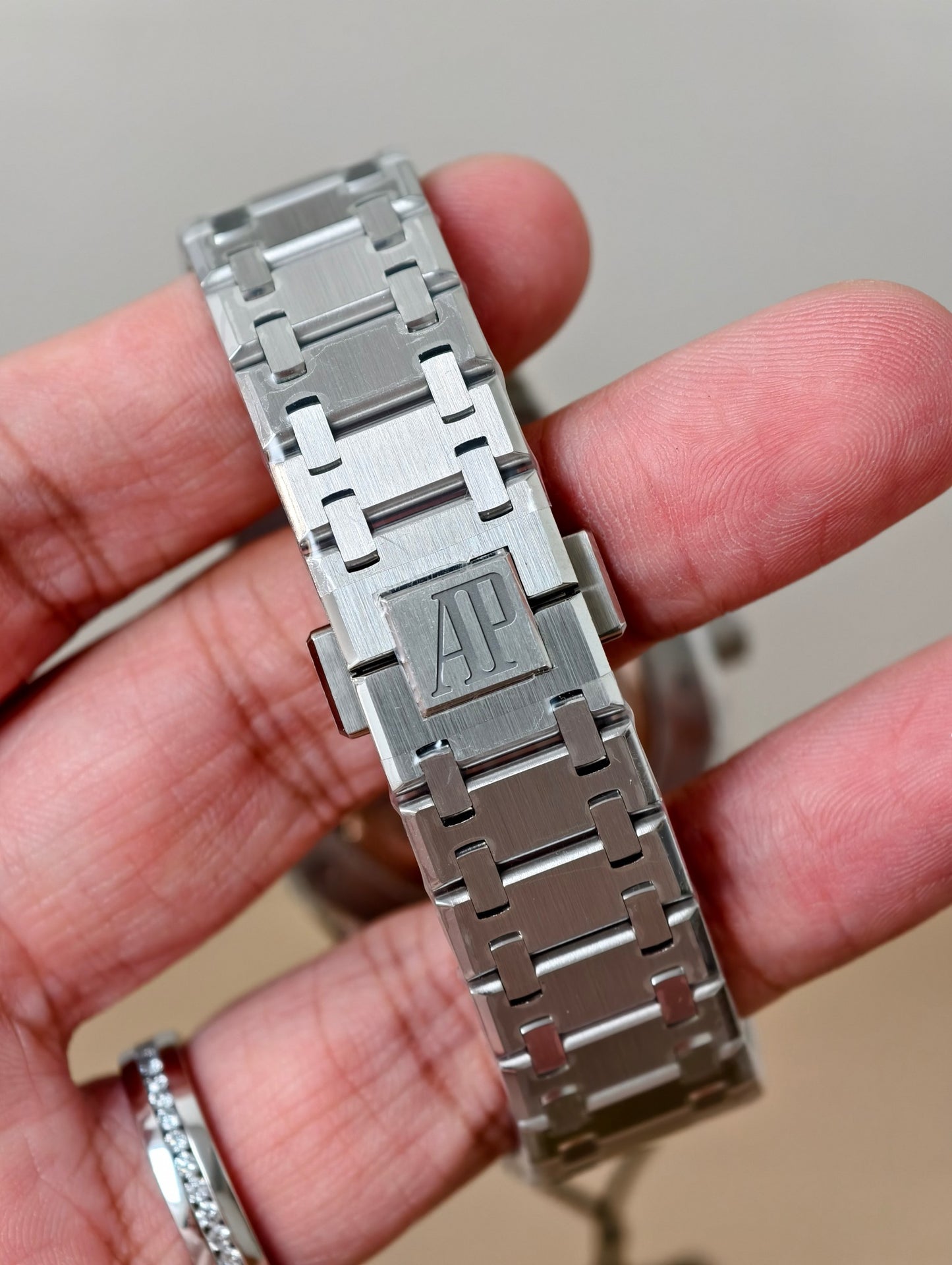 Audemars Piguet Royal Oak 16202ST New Blue Grain Pattern Dial 1:1 Best Version ZF Factory
