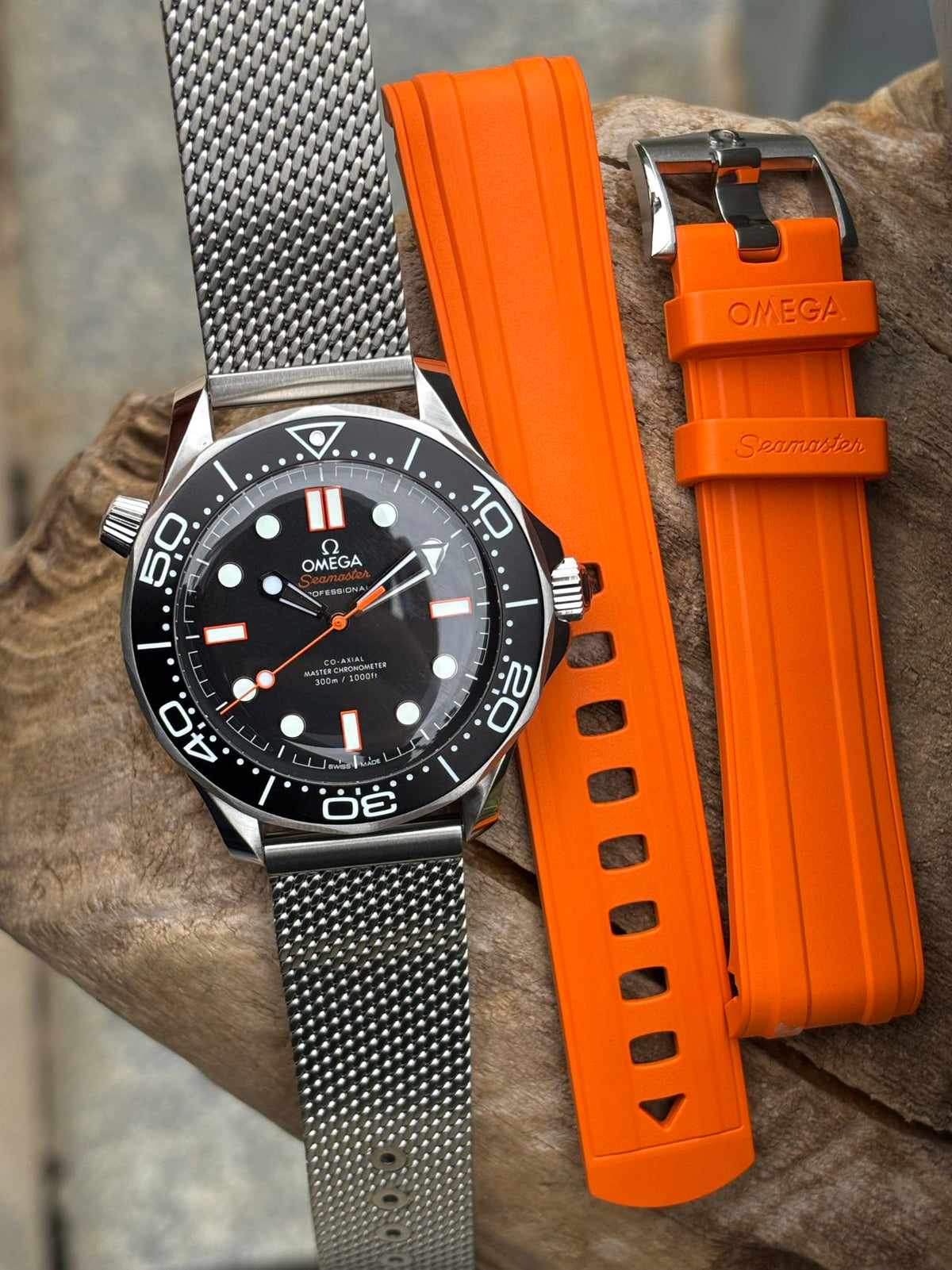 VS Factory Omega Seamaster Diver 300M 42mm 2025 Orange Edition