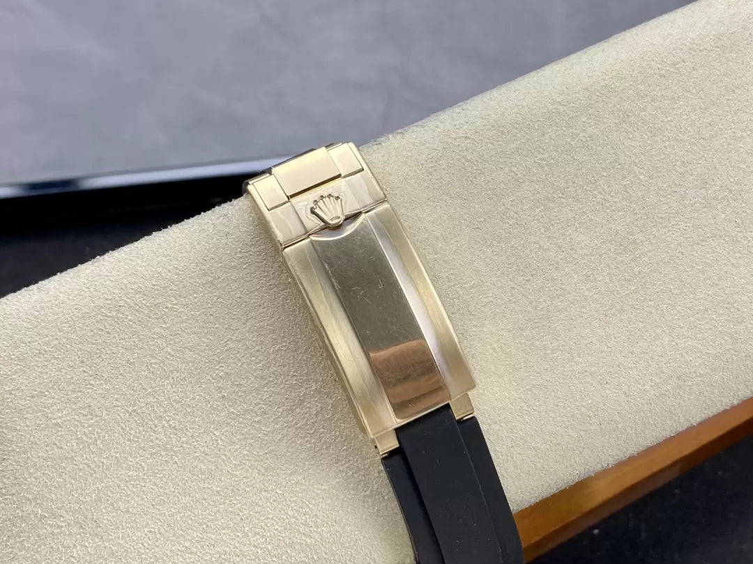 Rolex Yacht-Master 42 Black Dial Yellow Gold  M226658-0001  1:1 Best Edition AR Factory Counterweight Version