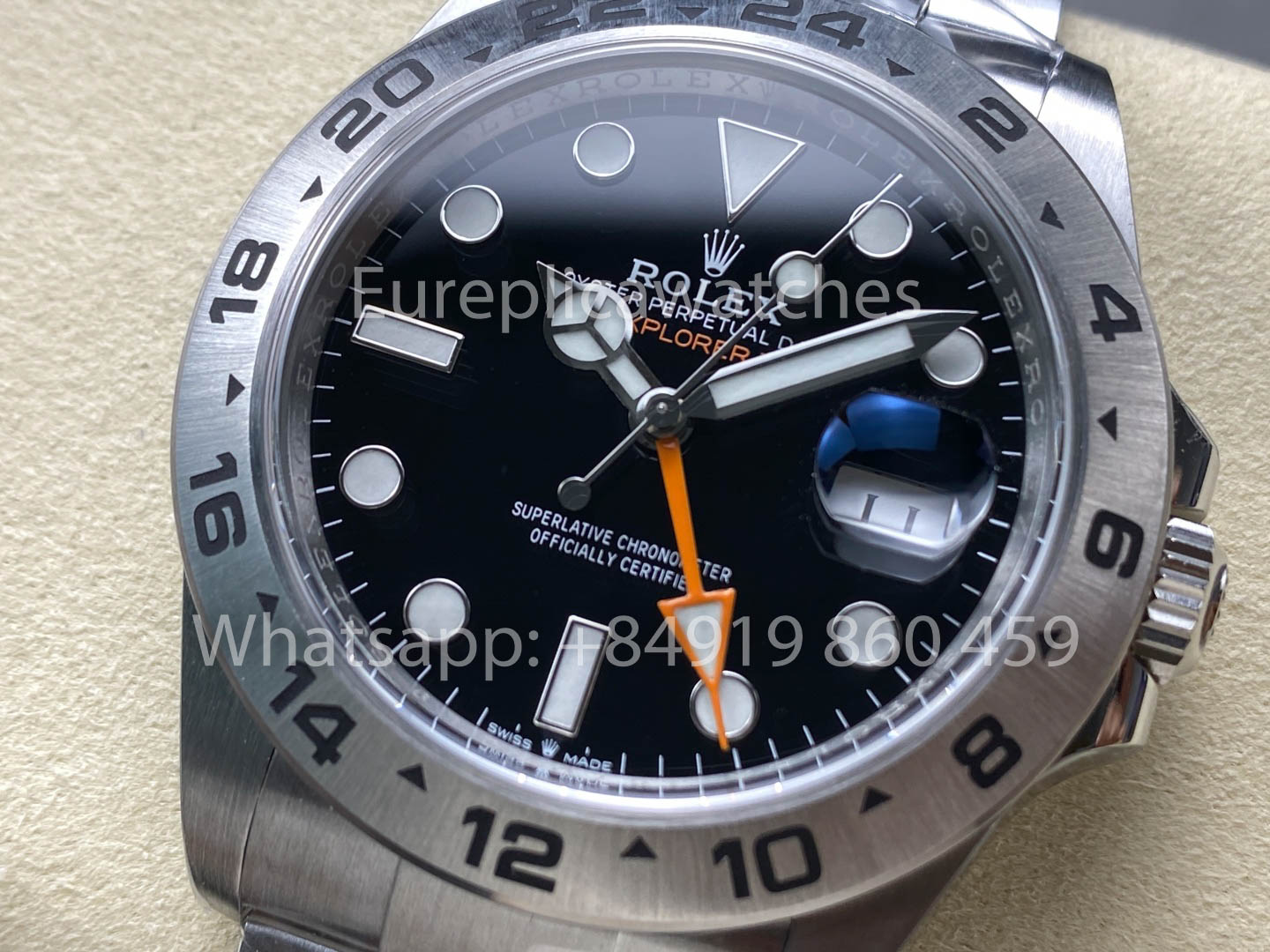 Rolex Explorer II 226570 ARF Factory 1:1 Bester Klon mit schwarzem Zifferblatt