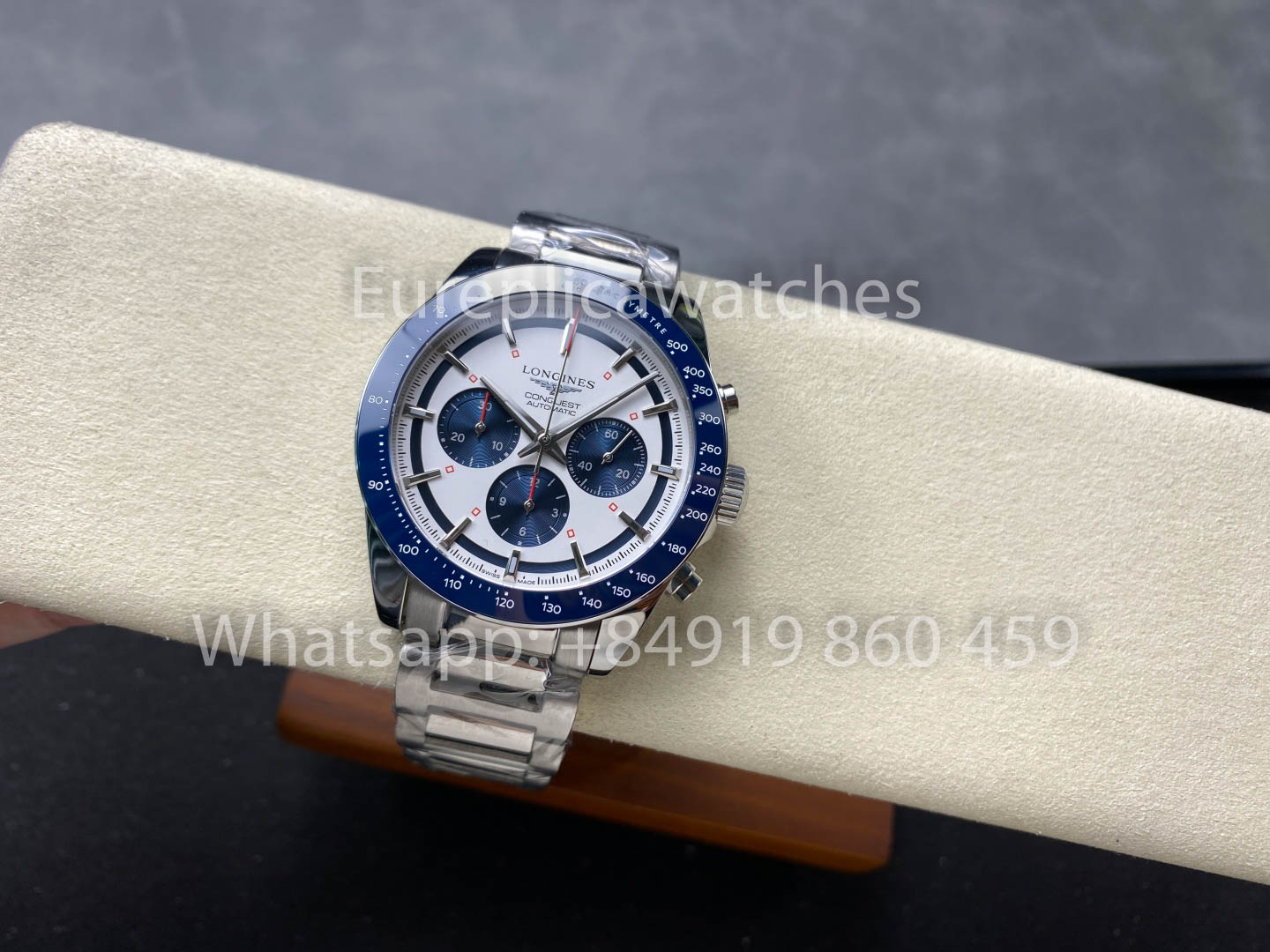 Longines Conquest L3.820.4.93.6  42mm 1:1 Best Clone Stainless Steel Strap