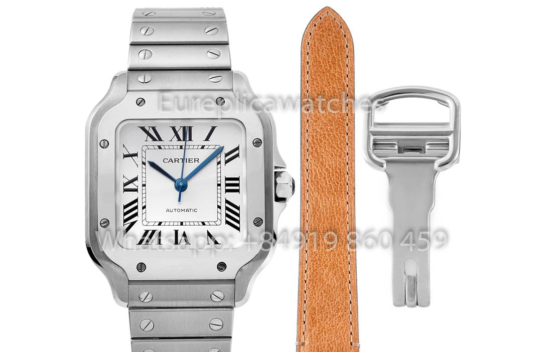 Cartier Santos De Cartier WSSA0010 1:1 Bester Klon 35,1 mm BV Fabrik Edelstahl