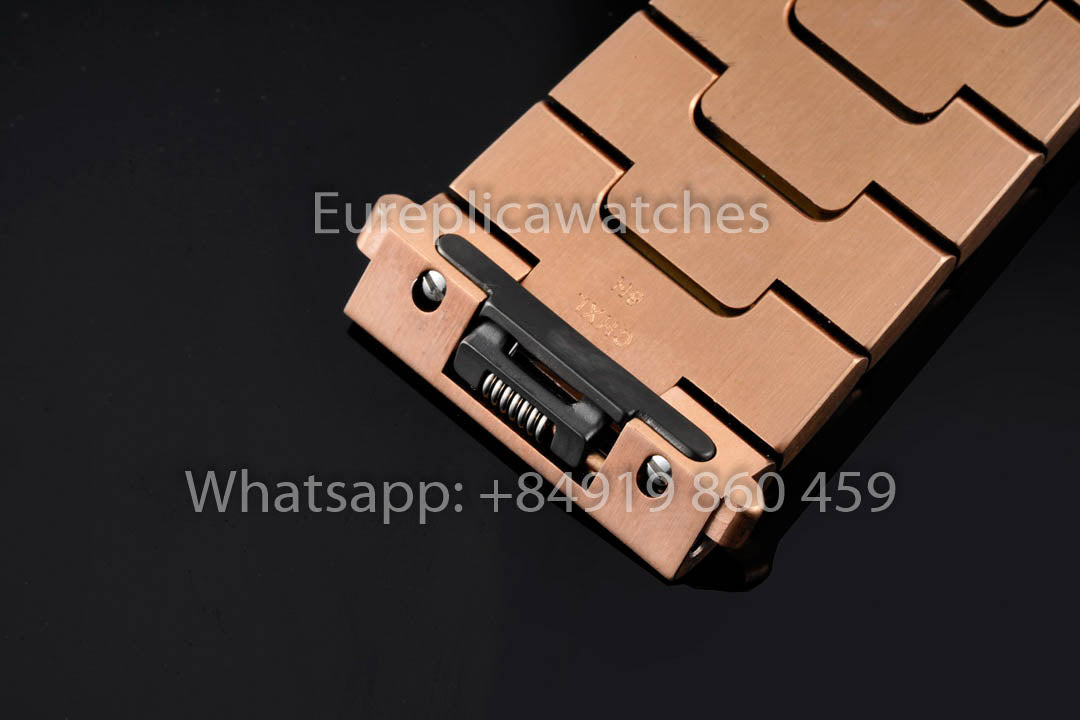 Cartier Santos De Cartier WJSA0009 Uhr 1:1 Bester Klon 35,1 mm BV Fabrik Roségold