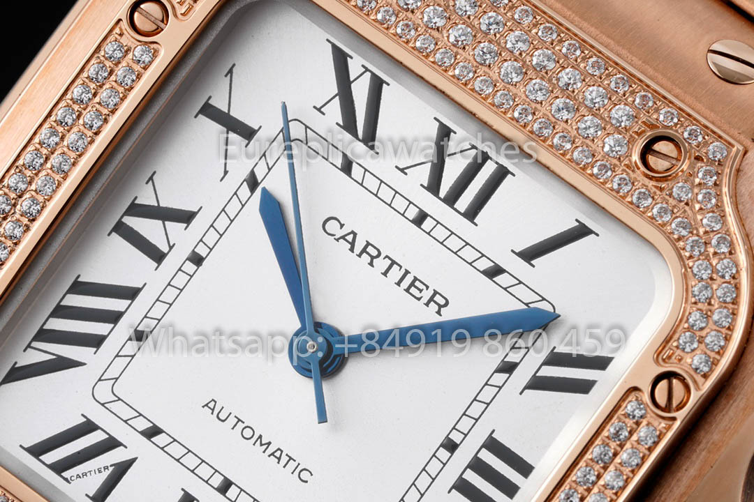 Cartier Santos De Cartier WJSA0007 Watch 1:1 Best Clone 35.1 mm BV Factory