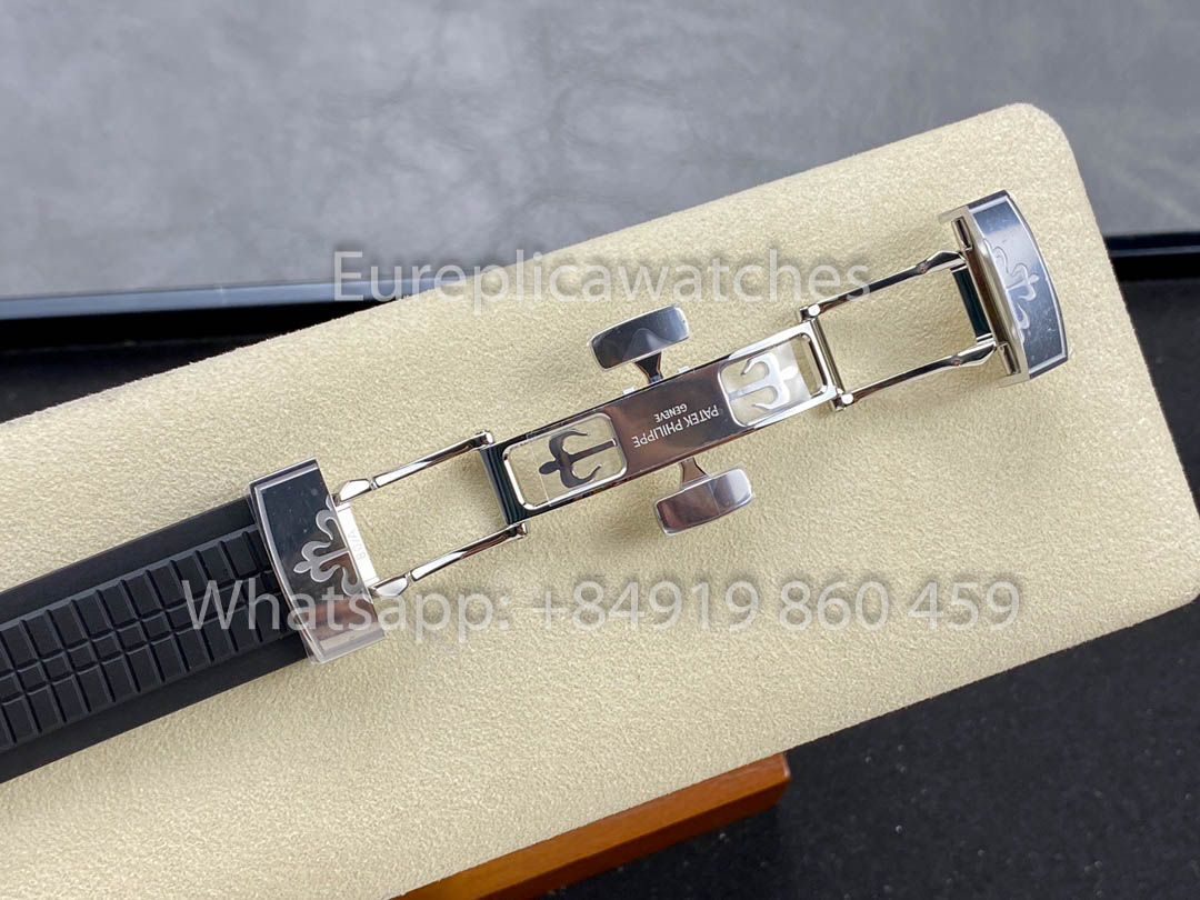 Patek Philippe Aquanaut 5167A-001 Silbergehäuse 1:1 Bester Klon 3K Fabrik 2025 Version