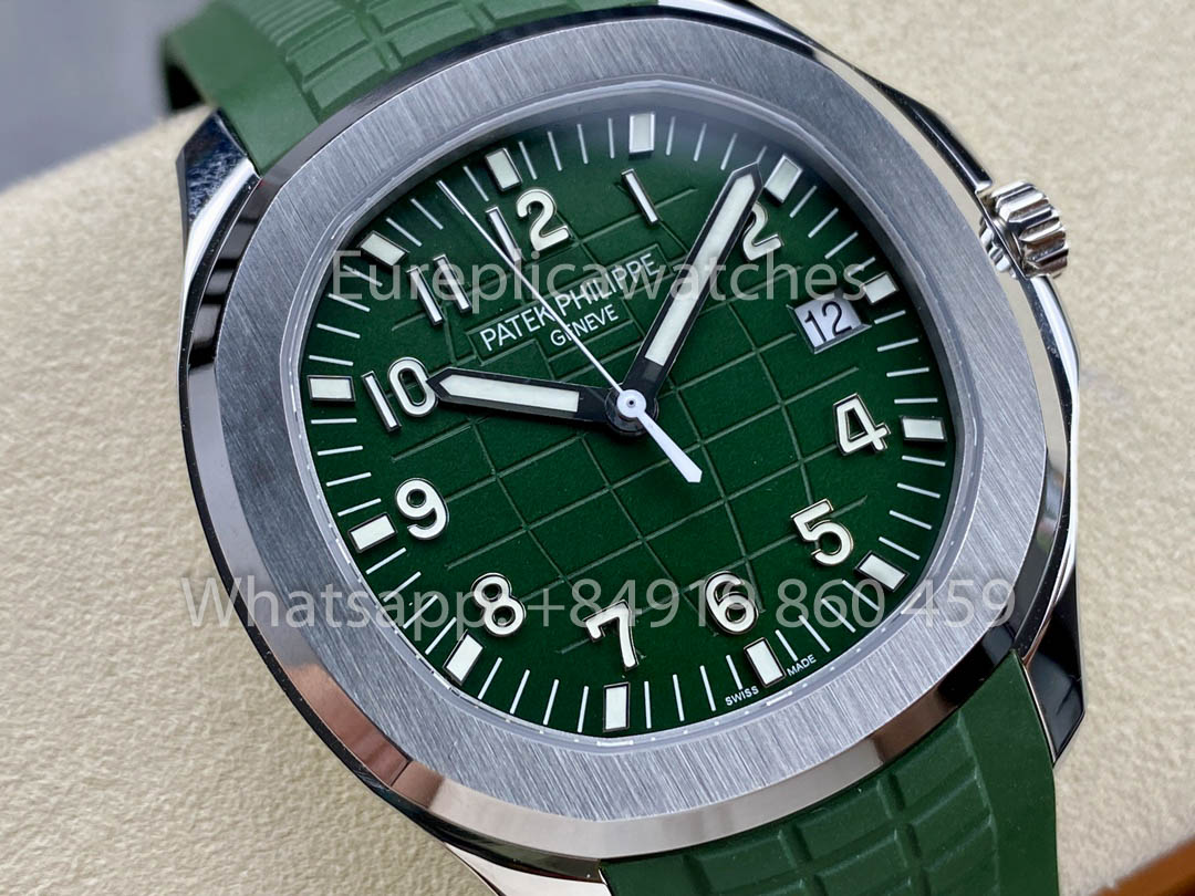 Patek Philippe Aquanaut 5168G-010 Grünes Zifferblatt 1:1 Bester Klon 3K Fabrik 2025 Version