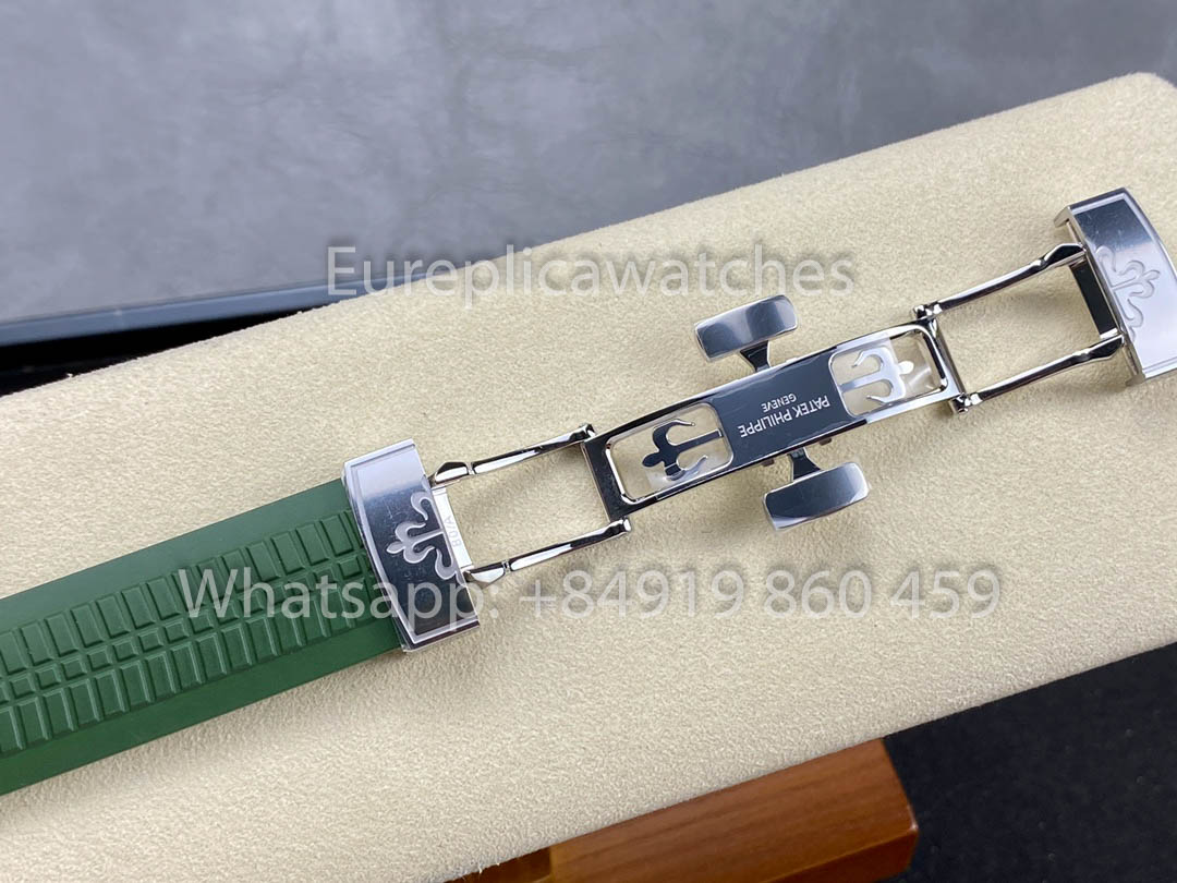 Patek Philippe Aquanaut 5168G-010 Grünes Zifferblatt 1:1 Bester Klon 3K Fabrik 2025 Version