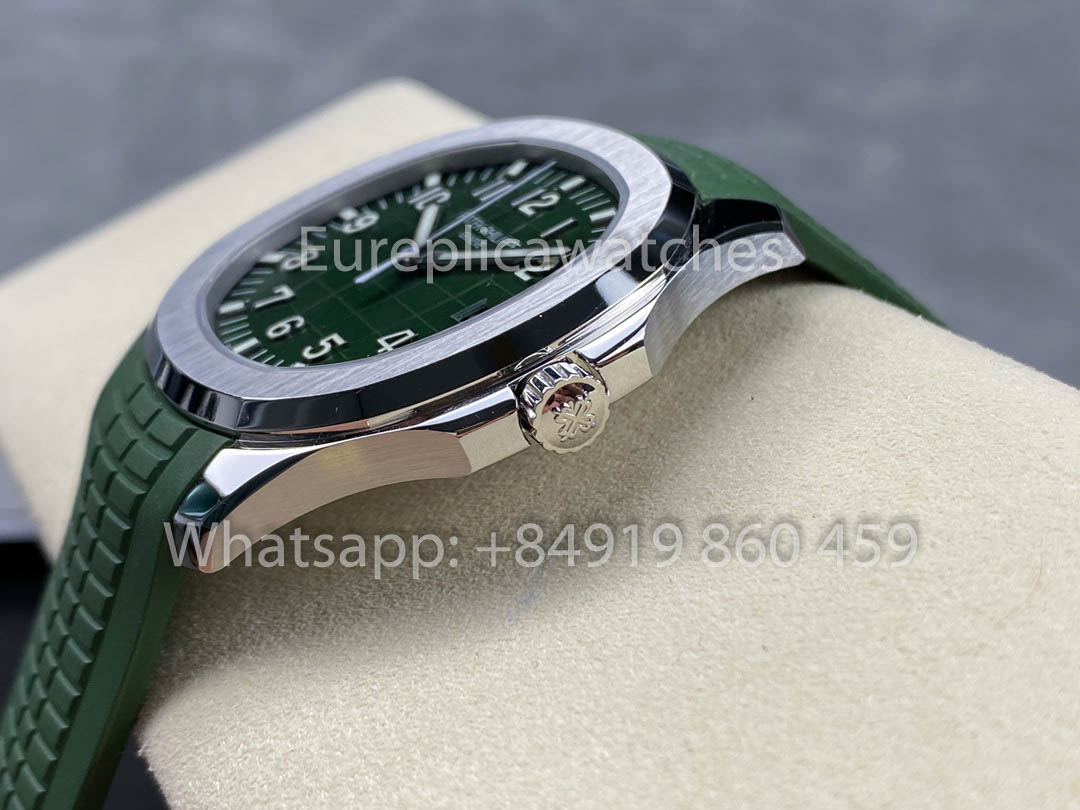 Patek Philippe Aquanaut 5168G-010 Grünes Zifferblatt 1:1 Bester Klon 3K Fabrik 2025 Version