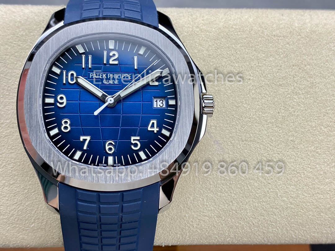 Patek Philippe Aquanaut 5168G-001 Cadran Bleu 1:1 Meilleur Clone 3K Factory Version 2025