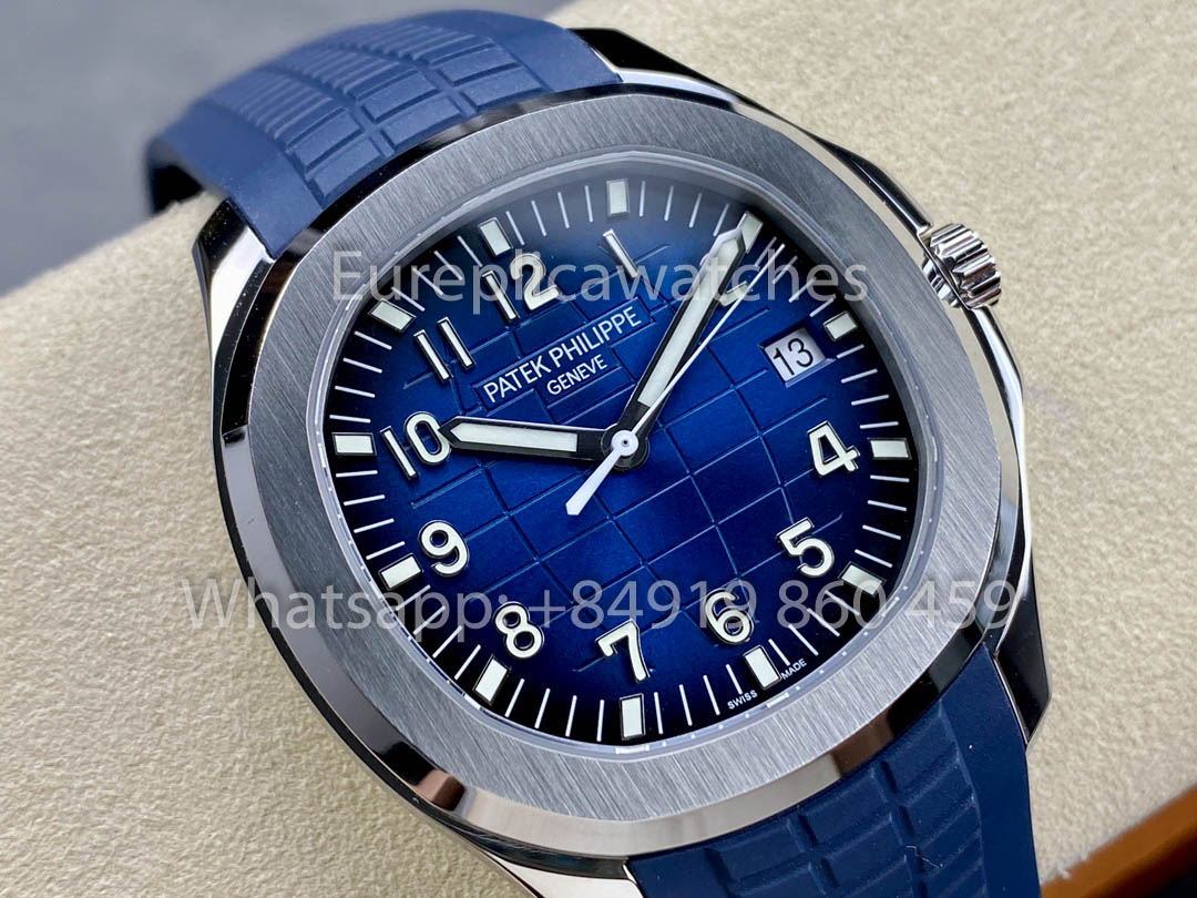 Patek Philippe Aquanaut 5168G-001 Cadran Bleu 1:1 Meilleur Clone 3K Factory Version 2025
