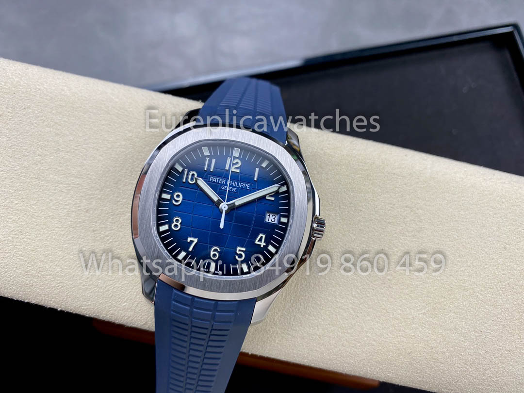Patek Philippe Aquanaut 5168G-001 Cadran Bleu 1:1 Meilleur Clone 3K Factory Version 2025