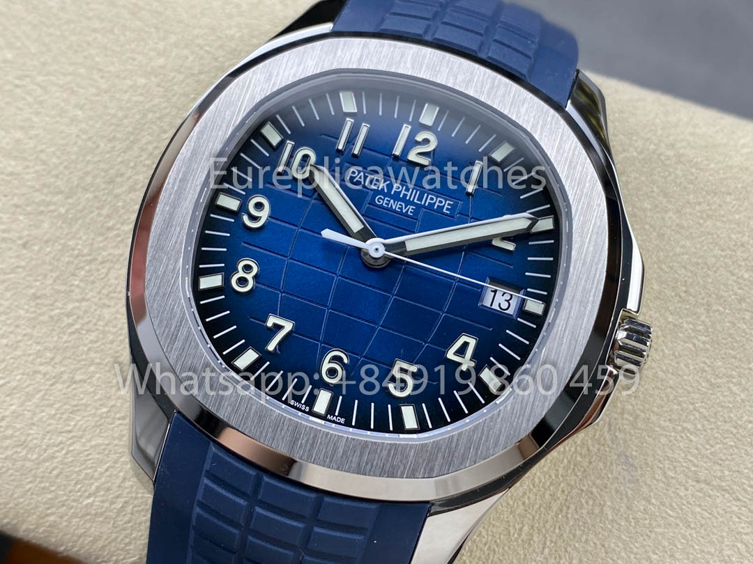 Patek Philippe Aquanaut 5168G-001 Cadran Bleu 1:1 Meilleur Clone 3K Factory Version 2025