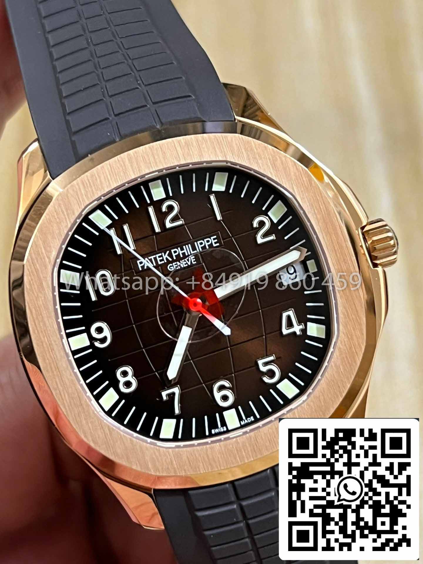 Patek Philippe Aquanaut 5167R-001 1:1 Bester Klon 3K Factory V3 neue Schließe