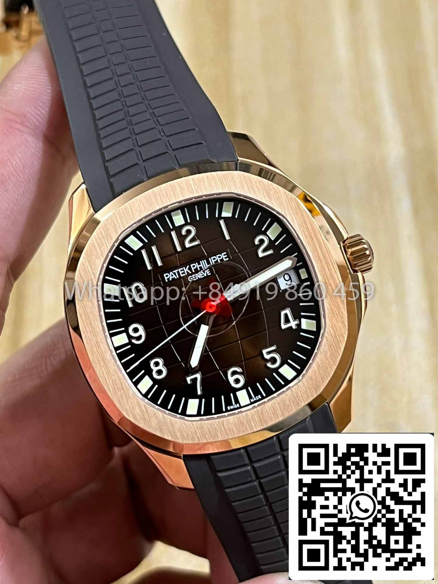 Patek Philippe Aquanaut 5167R-001 1:1 Bester Klon 3K Factory V3 neue Schließe