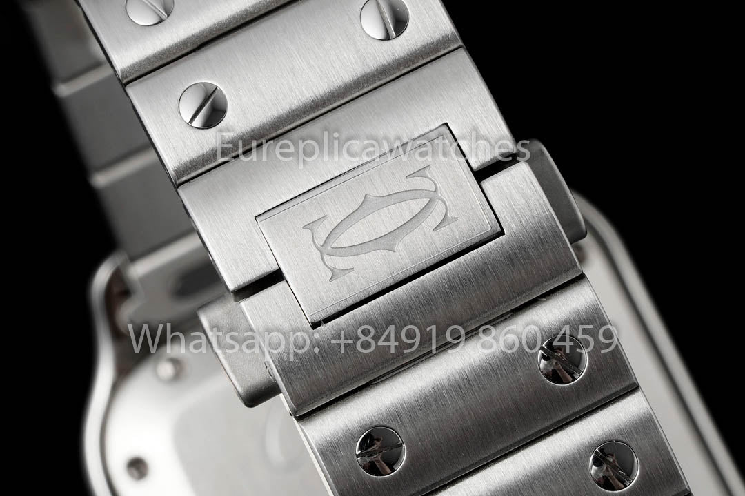 Cartier Santos De Cartier WSSA0062 Grünes Zifferblatt1:1 Bester Klon 35,1 mm BV Fabrik