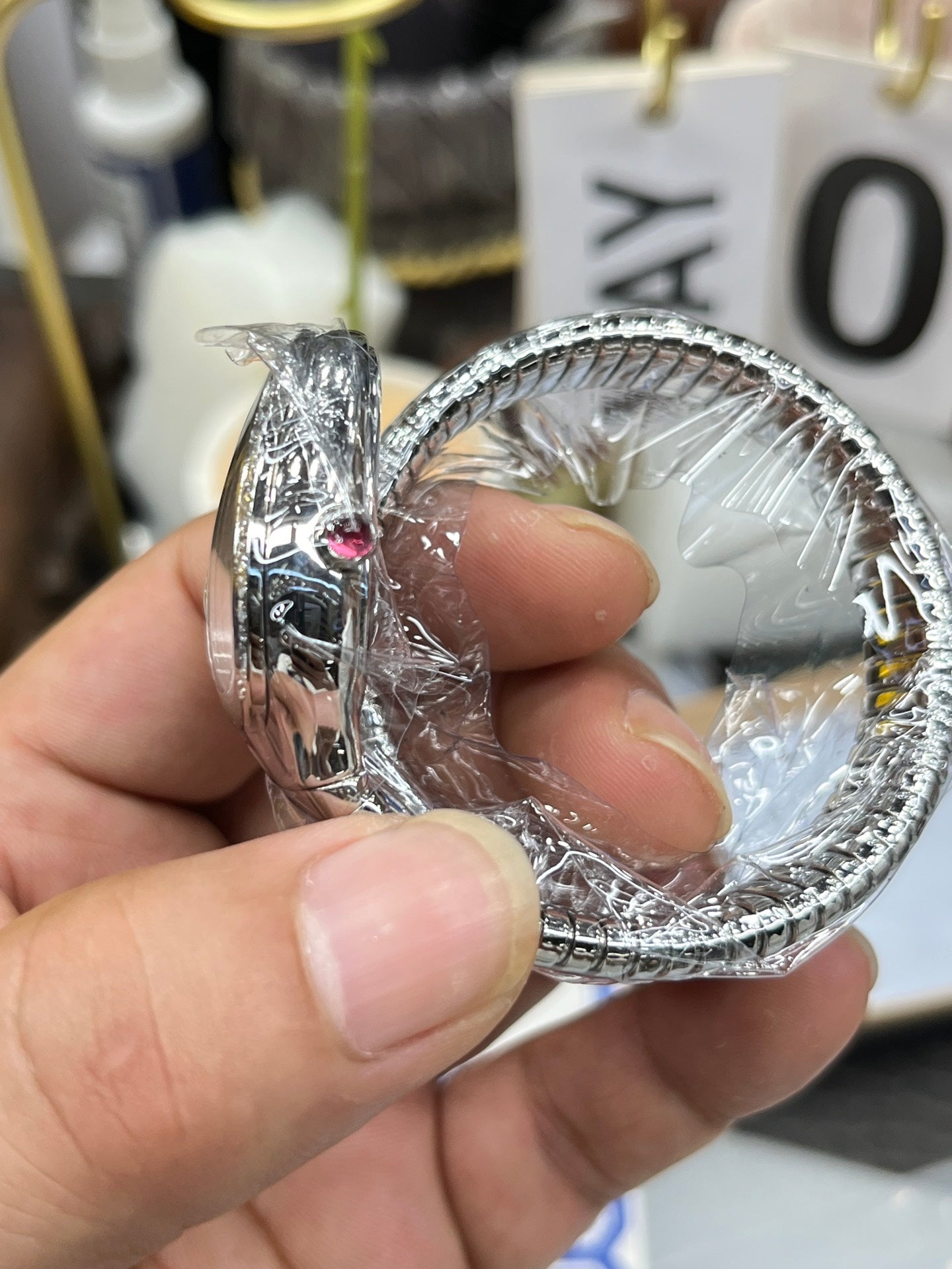 BVLGARI 101816 Serpenti Tubogas Silver Diamond 1:1 Meilleure édition BV Factory