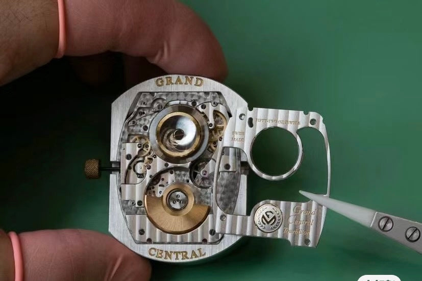 Franck Muller Grand Central Tourbillon FM CX 40T-CTR Titanium Black case