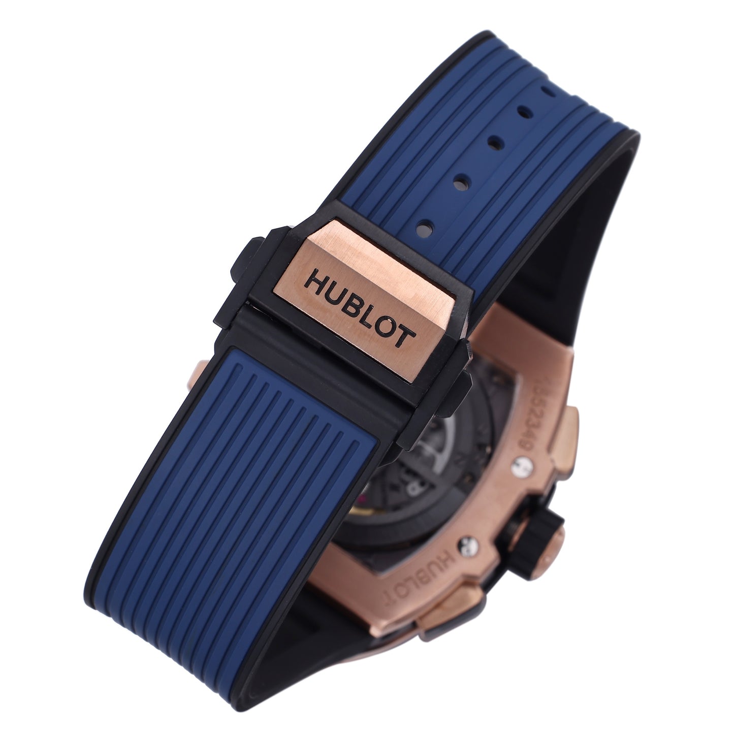 Hublot Big Bang Titanium 642.OX.7180.RX 1:1 Beste Edition BBF Factory Roségold blaues Zifferblatt