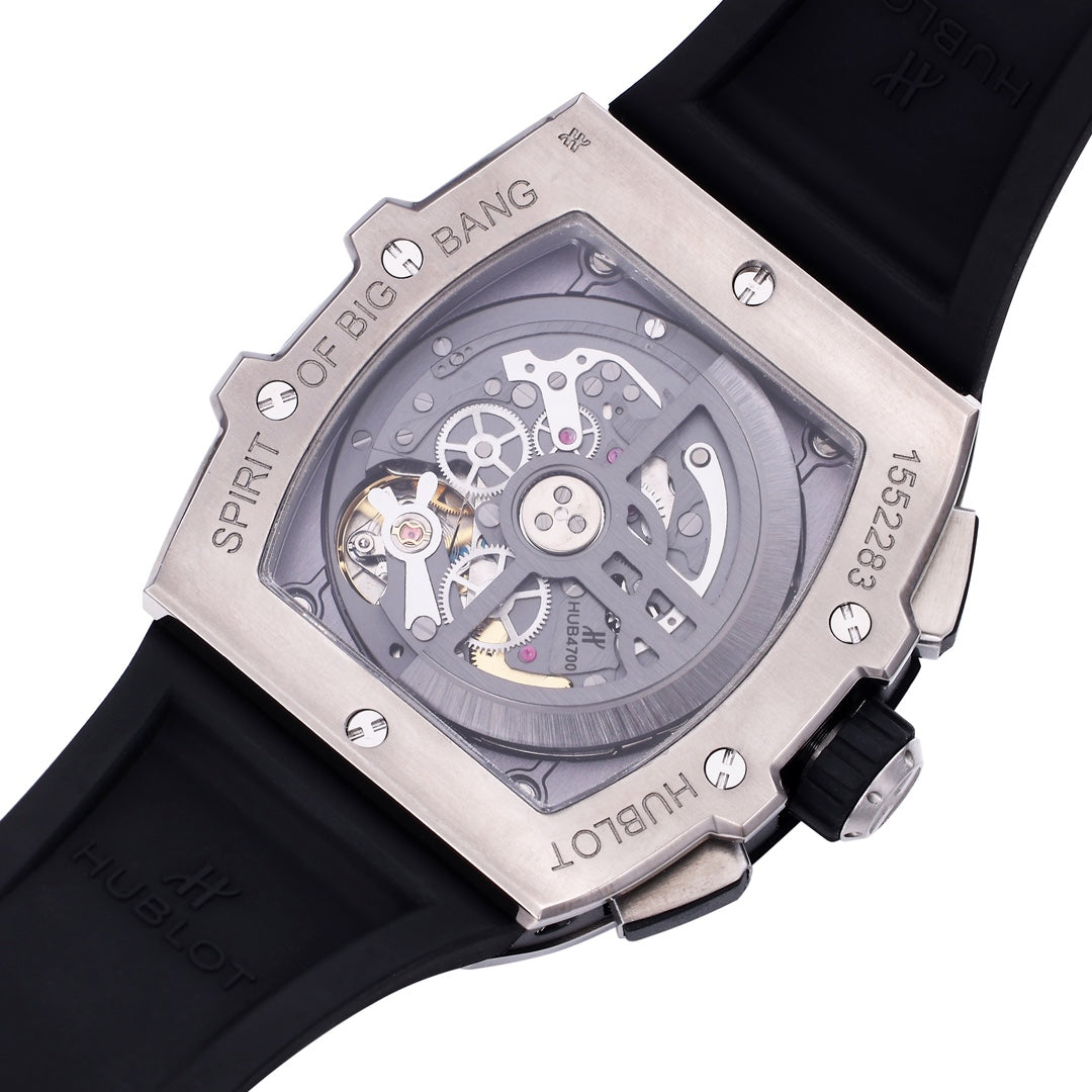 Hublot Big Bang Titan Keramik 642.NM.0170.RX 642NM0170RX 1:1 Beste Edition BBF Fabrik schwarzes Kautschukarmband