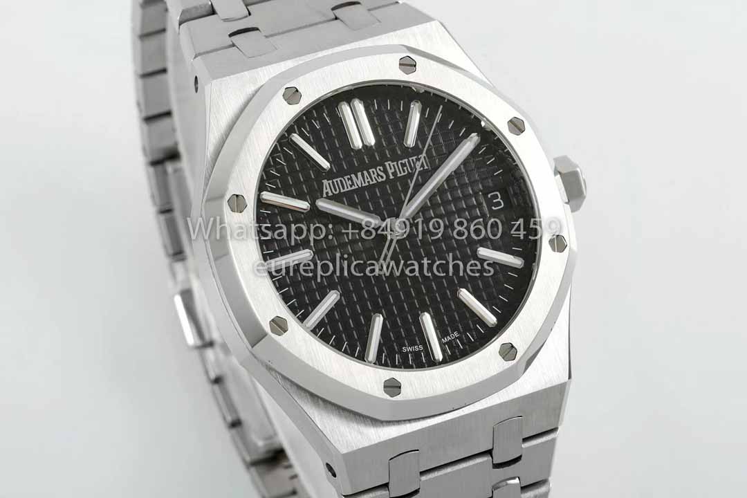 Audemars Piguet Royal Oak 15510ST de l'usine IPF 1:1 Meilleur clone Cadran noir Acier inoxydable