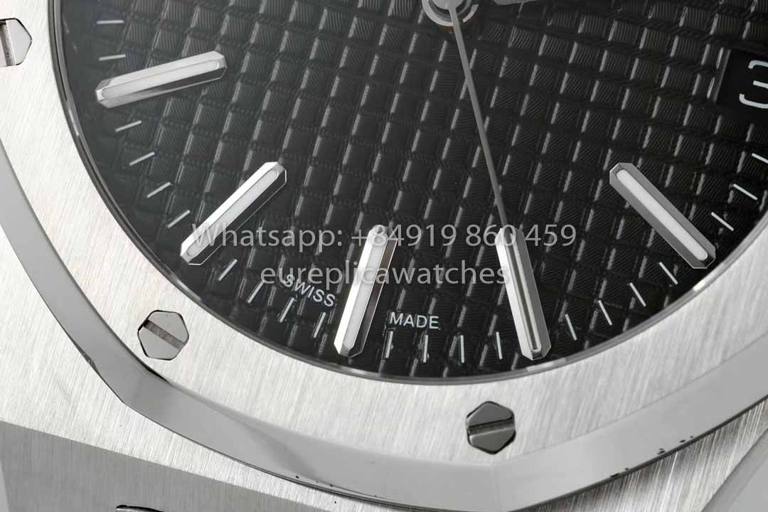 Audemars Piguet Royal Oak 15510ST de l'usine IPF 1:1 Meilleur clone Cadran noir Acier inoxydable