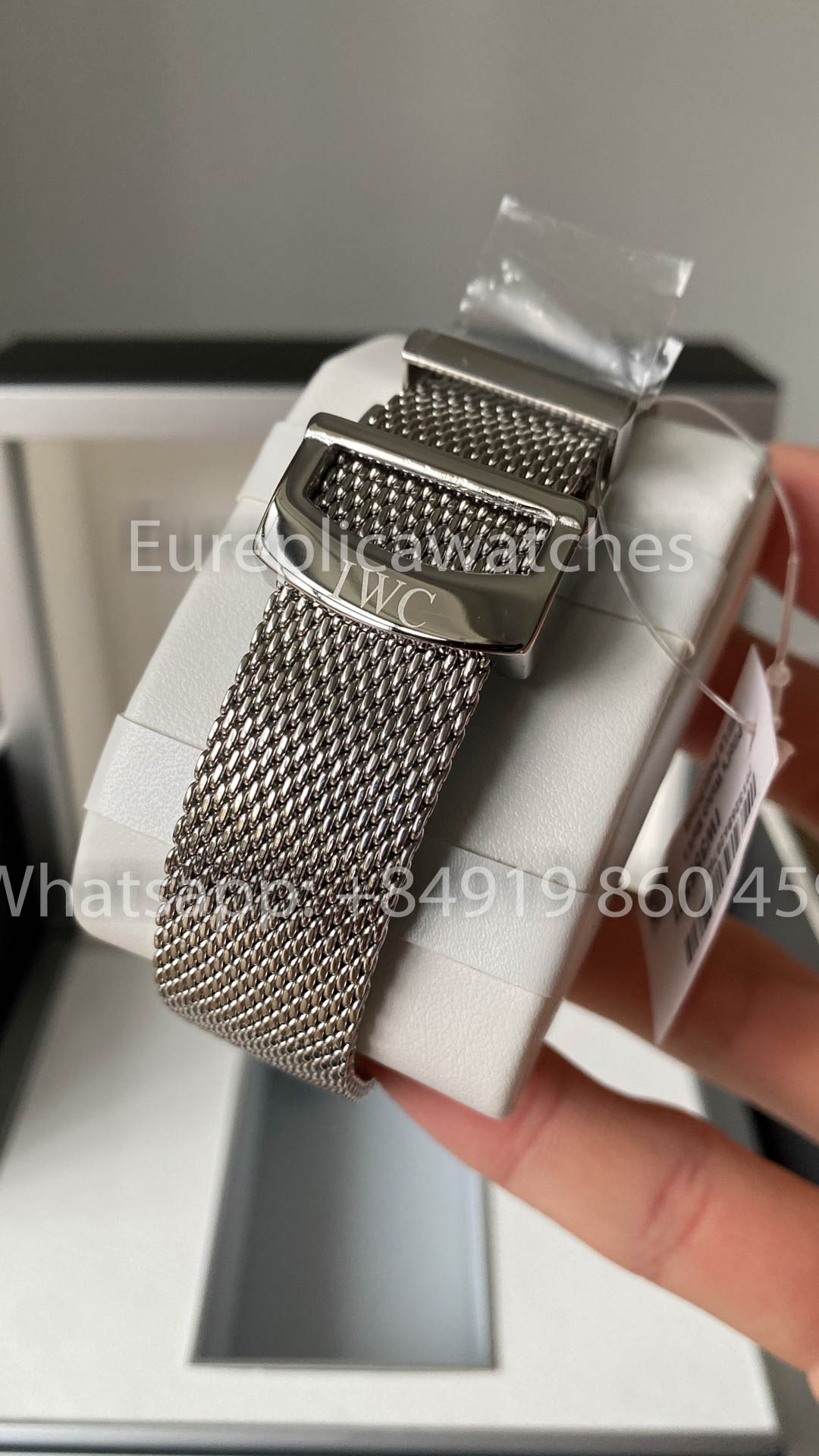 IWC Portofino IW356518 Automatikuhr 40MM 1:1 Bester Klon A+ Fabrik Mesh-Armband