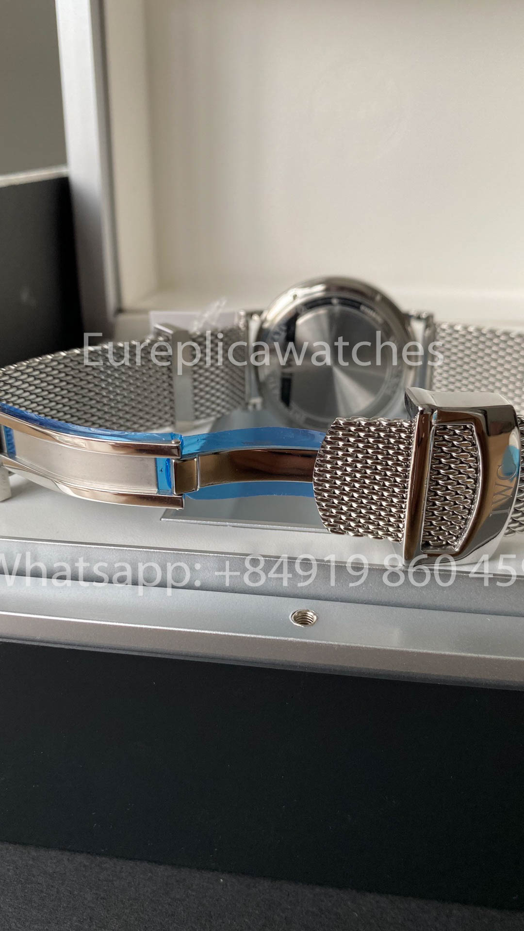 IWC Portofino IW356518 Automatikuhr 40MM 1:1 Bester Klon A+ Fabrik Mesh-Armband