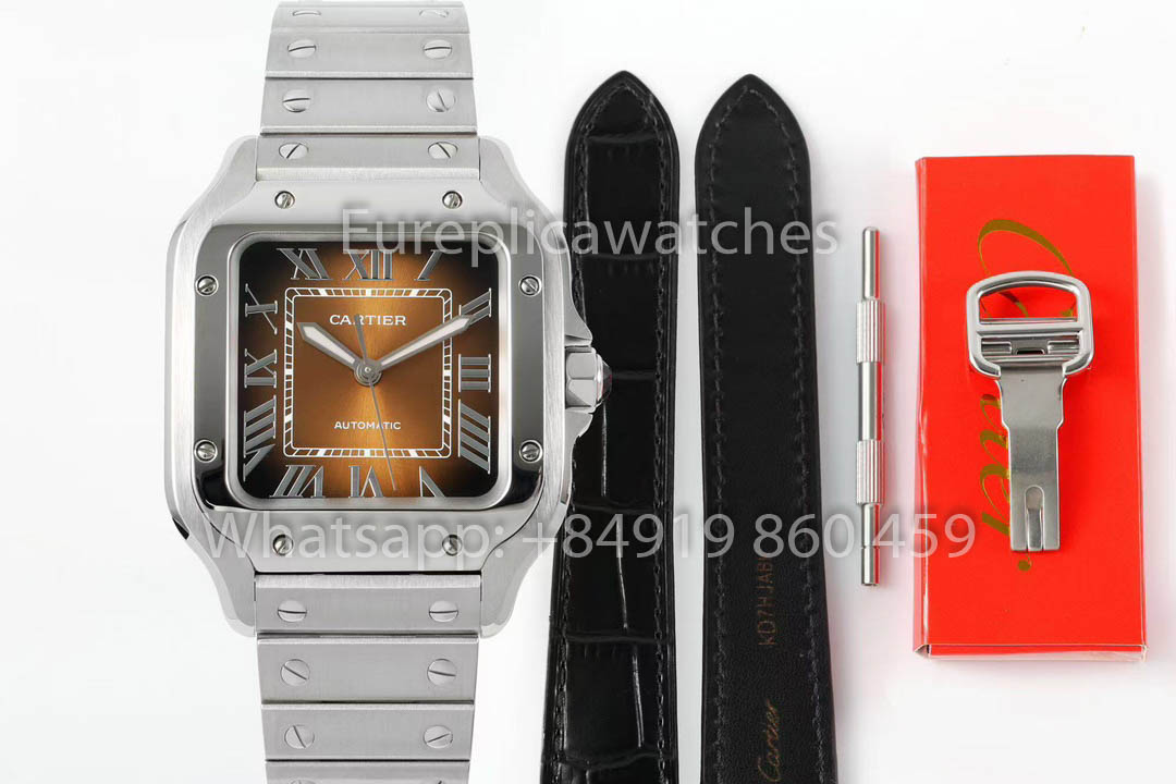 Cartier Santos De Cartier CRWSSA0065 1:1 Bester Klon 35,1 mm BV Fabrik Edelstahl