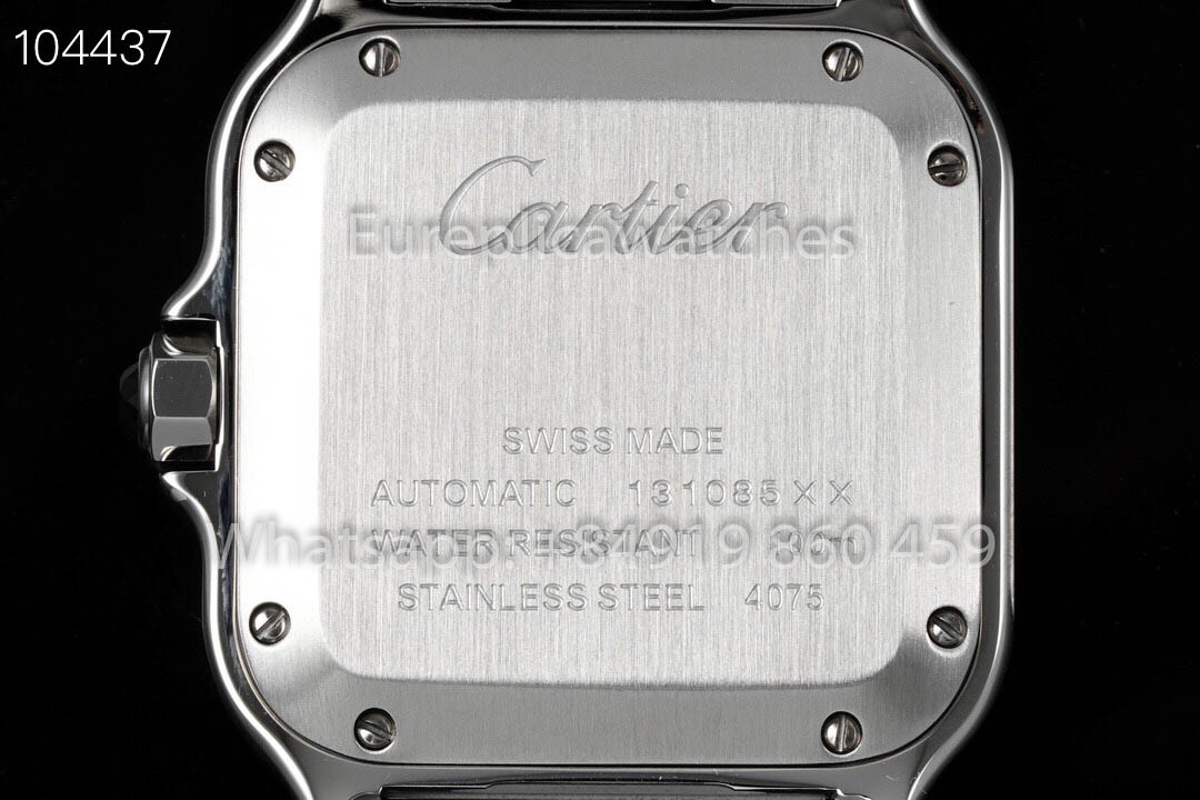 Cartier Santos De Cartier CRWSSA0065 1:1 Bester Klon 35,1 mm BV Fabrik Edelstahl