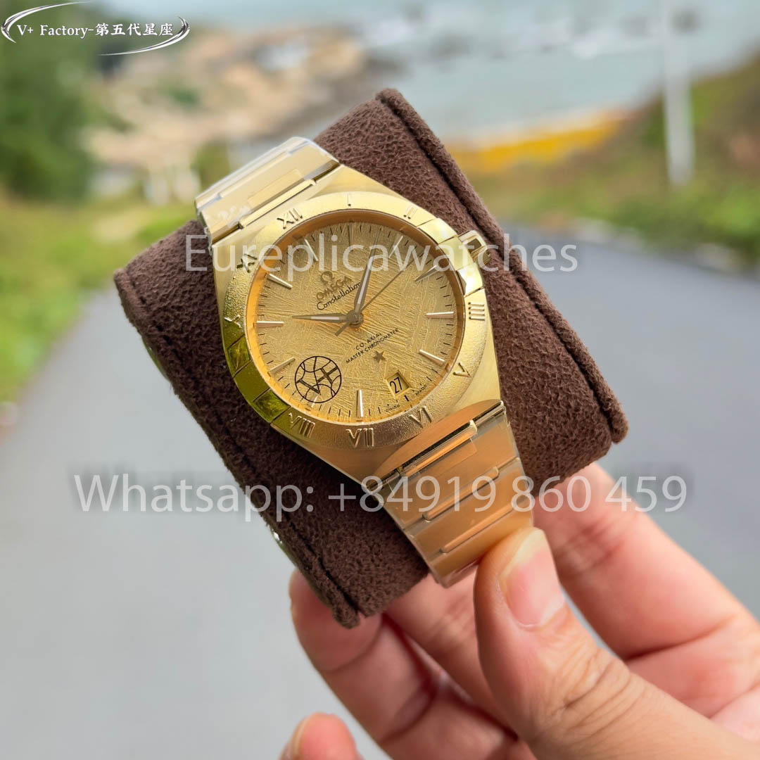 Omega Constellation 131.50.41.21.99.001 Gelbgold 41 mm 1:1 Bester Klon V+ Fabrik