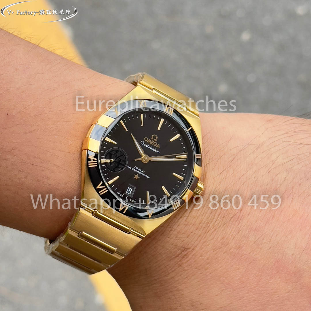 Omega Constellation 131.23.41.02.15 Gelbgold 41 mm 1:1 Bester Klon V+ Fabrik