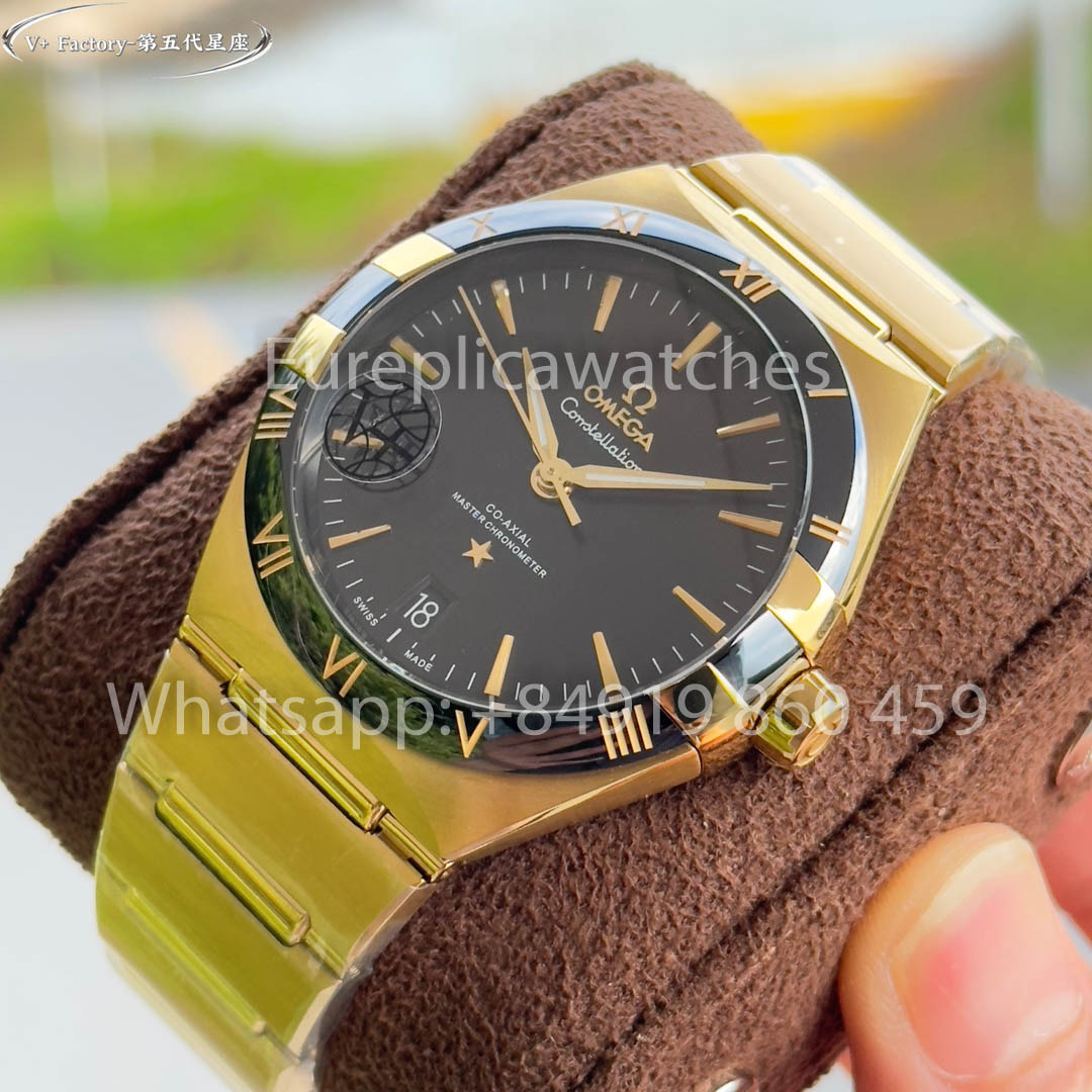 Omega Constellation 131.23.41.02.15 Gelbgold 41 mm 1:1 Bester Klon V+ Fabrik
