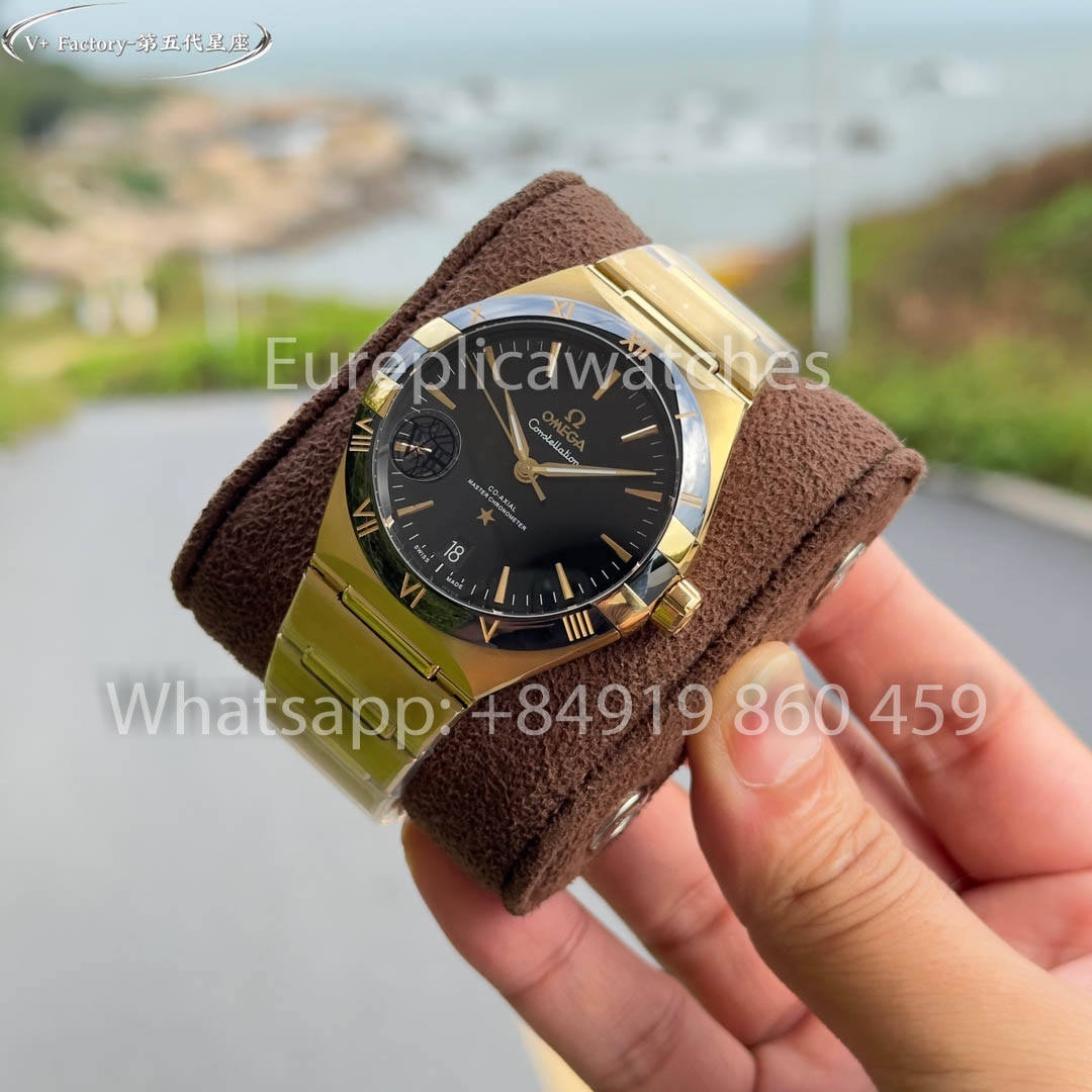 Omega Constellation 131.23.41.02.15 Gelbgold 41 mm 1:1 Bester Klon V+ Fabrik