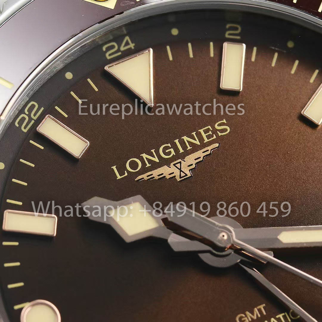 Longines Conquest L3.790.4.66.6 Braunes Zifferblatt 1:1 Bester Klon ETC Factory
