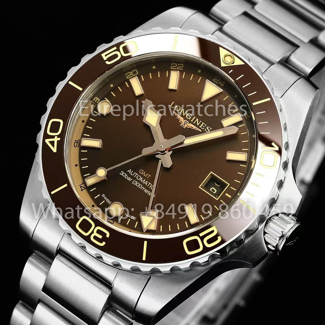 Longines Conquest L3.790.4.66.6 Braunes Zifferblatt 1:1 Bester Klon ETC Factory