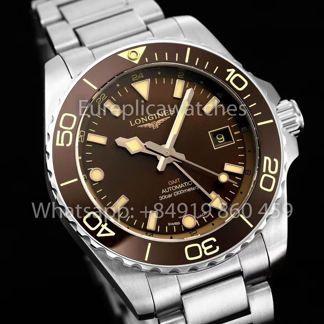 Longines Conquest L3.790.4.66.6 Braunes Zifferblatt 1:1 Bester Klon ETC Factory