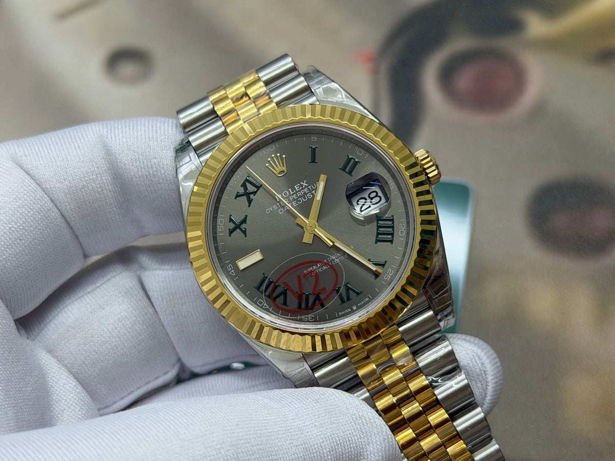 VSF - Rolex Datejust 41 Ref. 126334 Wimbledon Dial VS Factory