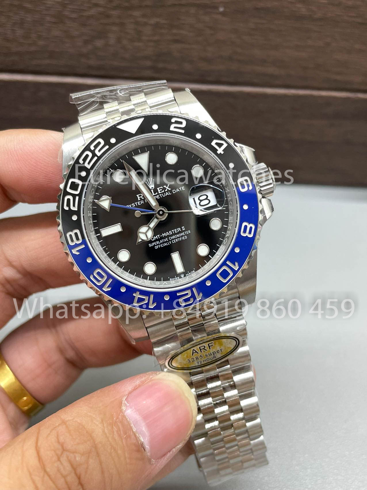 Rolex GMT Master II M126710BLNR-0002 Jubilee Strap 1:1 Best Clone ARF Factory